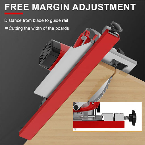 Aluminum Adjustable Circular Saw Guide Rail