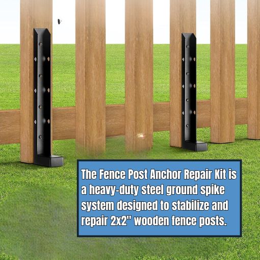 Fence Post Anchor Repair Kit