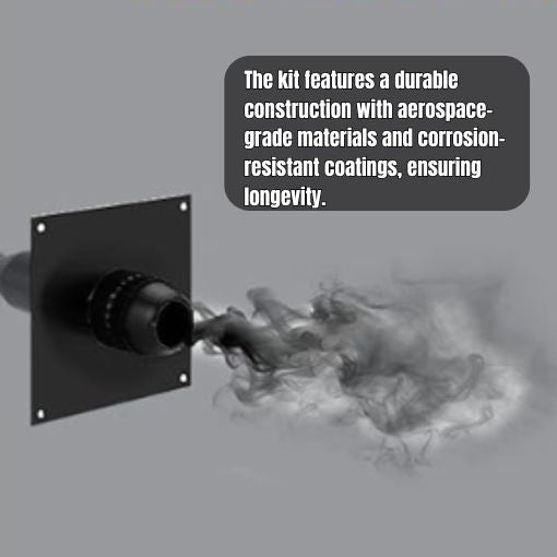 Generator Exhaust Extension Silencer Kit