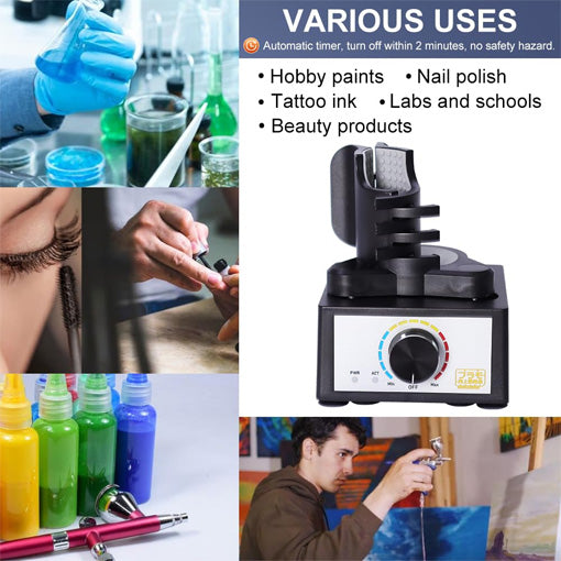 Hands-free Mini Vortex Paint Shaker Mixer Set