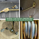 Heavy Duty Hand Puller Come Along Cable Hoist