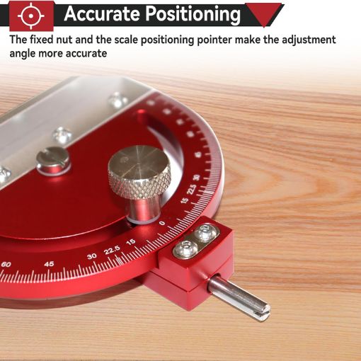 Multi-Angle Drill Press Protractor Square