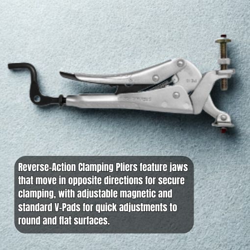 Reverse-Action Clamping Plier
