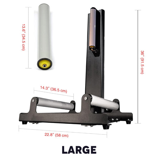 Rolling Wheel Detailing Stand