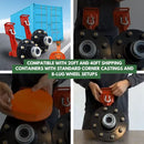 Shipping Container 8-Lug Wheel Axle Kit