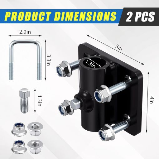 Tractor Bolt-on Disc Hiller Clamp Mount