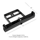 Tractor Bucket Hay Bale Spear Frame Attachment