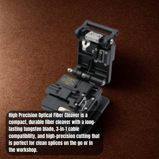 High Precision Optical Fiber Cleaver
