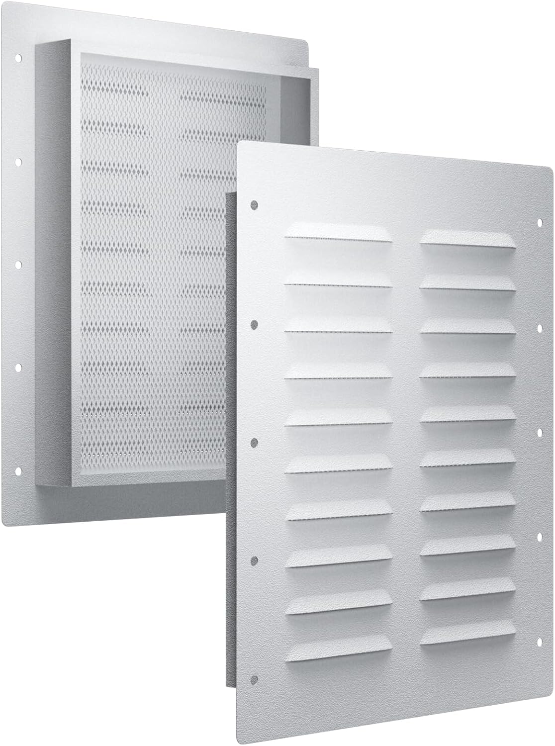 2-Pack Shipping Container Air Vents with Metal Mesh