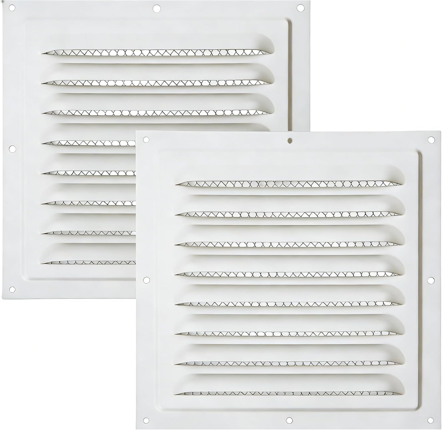2-Pack 10”x10” Gable Vent & Wall Vent for Shipping Container