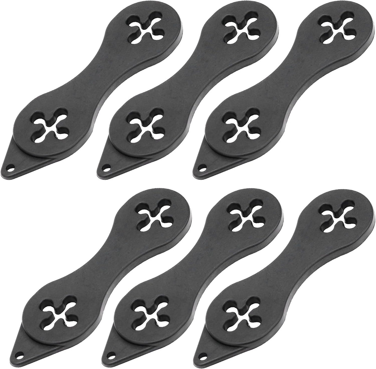6-Pack Trailer Tow Chain S-Hook Keeper