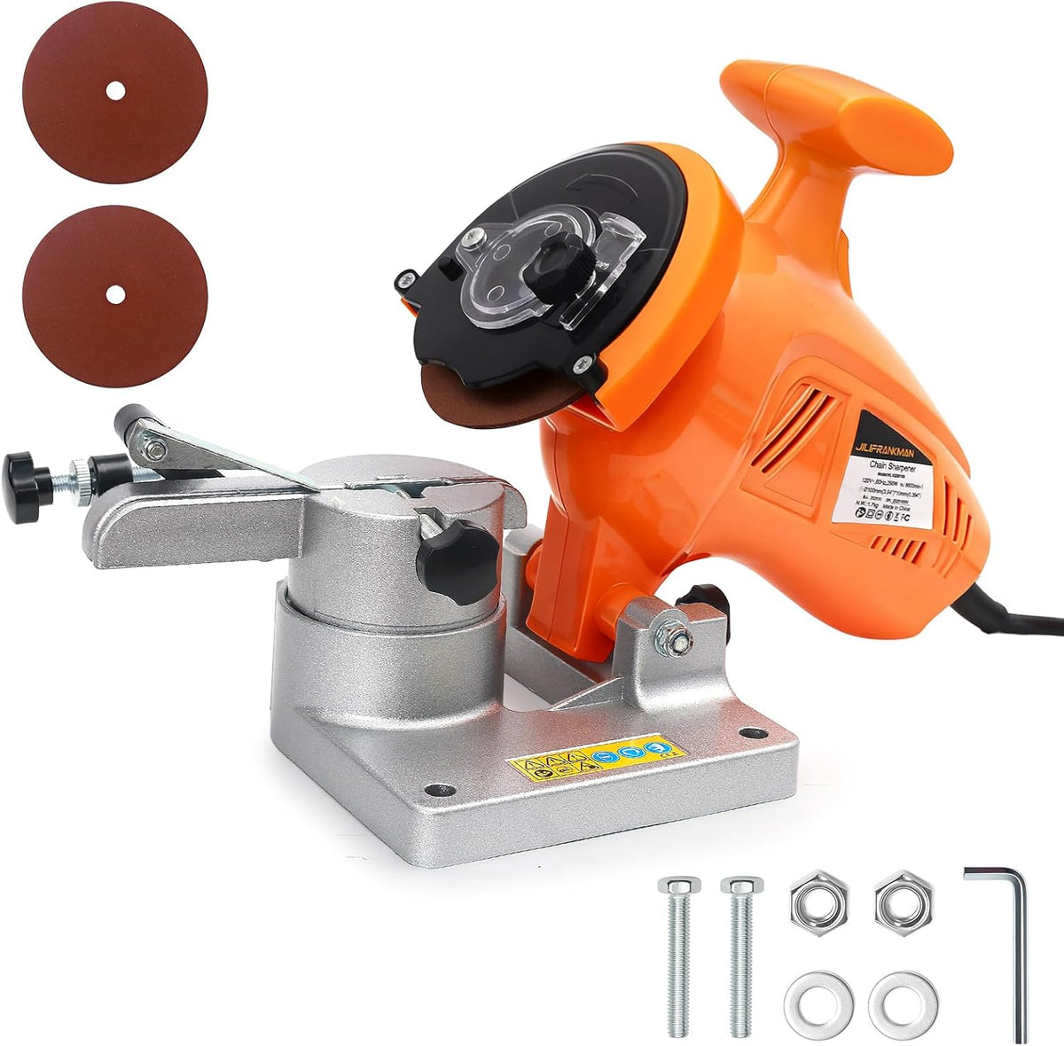 250W Bench-Mounted Electric Chainsaw Sharpener