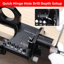 Quick Clamp Metal Concealed Hinge Jig