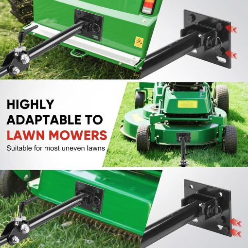 Adjustable Lawn Mower Wheels Sulky