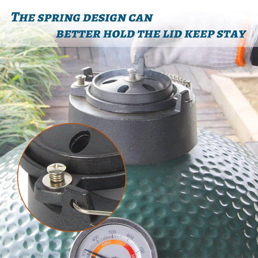 Cast Iron Damper Chimney Cap