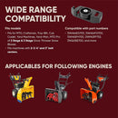 Universal Roller Skid Snow Thrower Shoes