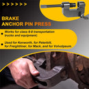 Semi Truck Brake Anchor Pin Press