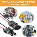 1/2/3/4/6 Pin Weatherpack Connectors Kit