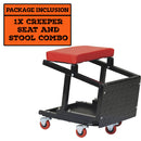 Creeper Seat and Stool Combo