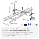 Chainsaw Mill and Rail Mill Guide System Complete Kit