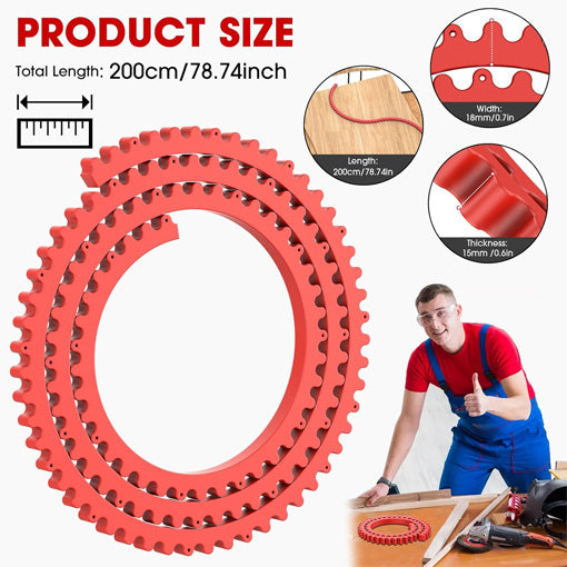 Flexible Router Edge Guide