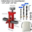 2-in-1 Adjustable Cabinet Door Installation Positioner