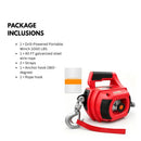 Drill-Powered Portable Winch 1000 LBS