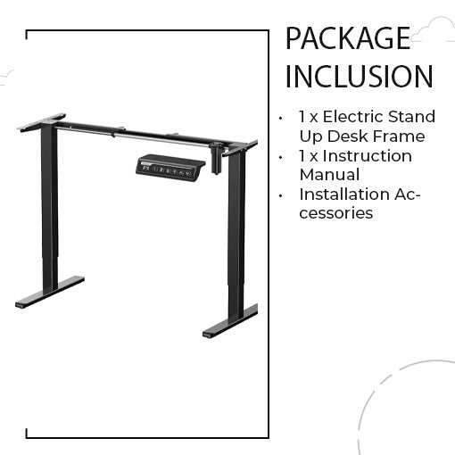 Electric Stand Up Desk Frame