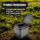 Extra Large Portable Folding Camping Toilet