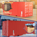 4-Pack Shipping Container Metal Air Vents