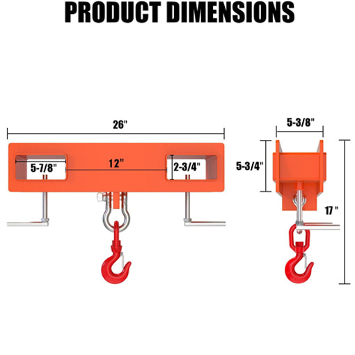 Forklift Lifting Hook