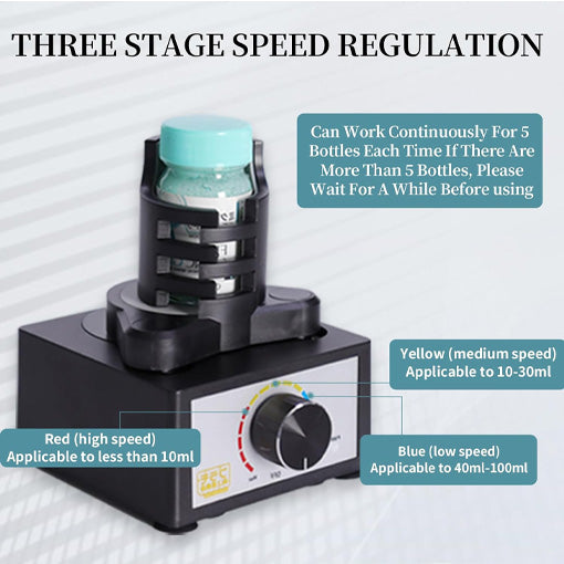 Hands-free Mini Vortex Paint Shaker Mixer Set