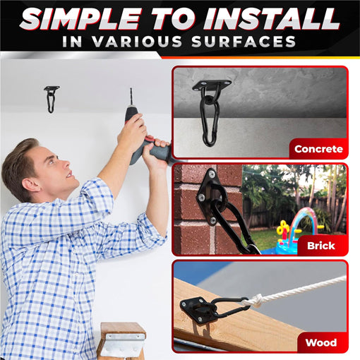 Heavy-Duty Hammock Hanging Kit