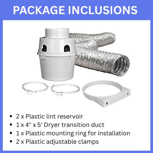 Indoor Dryer Vent Kit