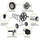 Inground Pool Cover Reel Set