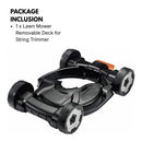 Lawn Mower Removable Deck for String Trimmer