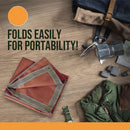 Outdoor Portable Fire Pit Mat for Under Grills