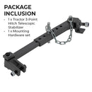 Tractor 3-Point Hitch Telescopic Stabilizer