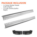 Slip-on Rocker Panels and Cab Corners