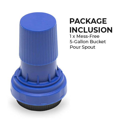 Mess-Free 5-Gallon Bucket Pour Spout