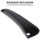 Universal Sunroof Wind Deflector