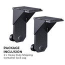 2-Pack Heavy Duty Shipping Container Jack Lug