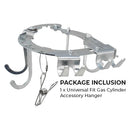 Universal Fit Gas Cylinder Accessory Hanger