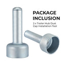 Trailer Hub Dust Cap Installation Tool