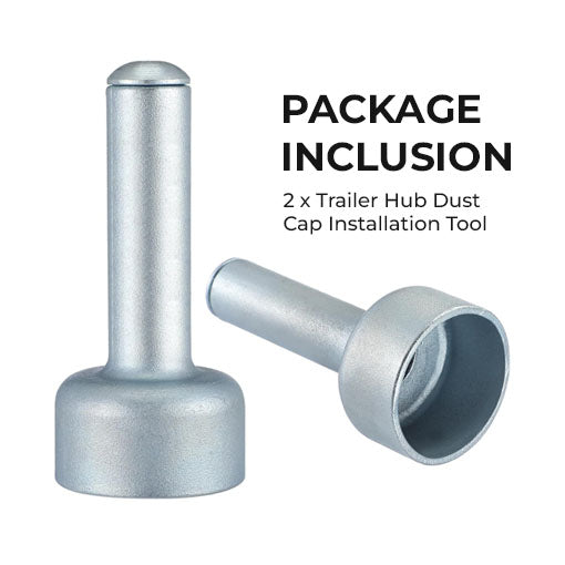 Trailer Hub Dust Cap Installation Tool