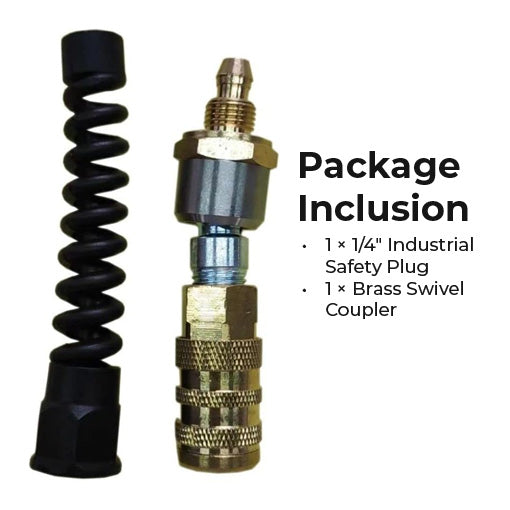 Air Hose Brass Swivel Coupler