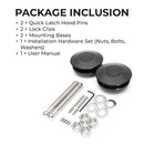 Universal Quick Release Latch Hood Pin Set
