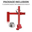 Upgraded Manual Tire Changer Duck Head Kit