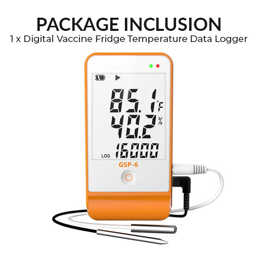 Digital Vaccine Fridge Temperature  Data Logger
