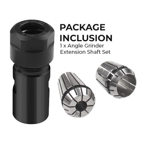 Angle Grinder Extension Shaft Set